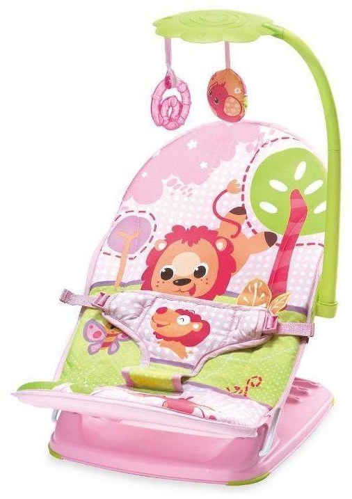 Baby Booster Seat And Fold Up Chair For Toddler 1 + Year- Pink- Babystore.ae