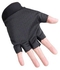 2-Piece Semi-Finger Gym Training Gloves One Size
