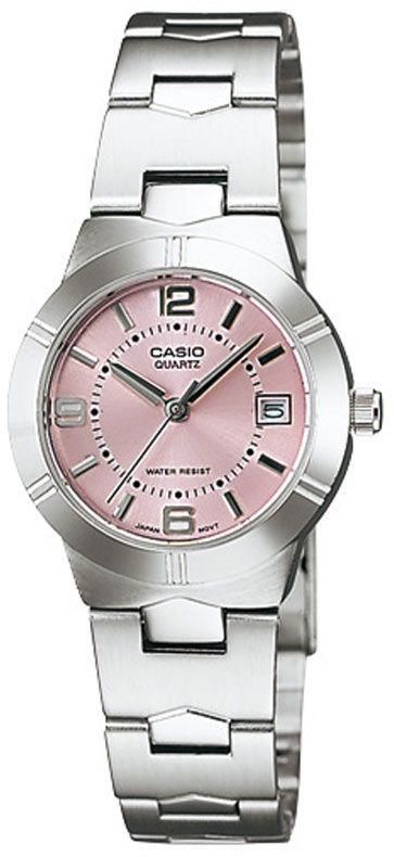 Casio Women LTP-1241D-4A Stainless Steel Watch – Silver