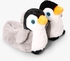 Grey Pippa Penguin 3D Slippers