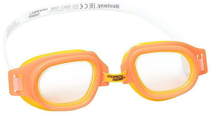 Bestway 21003-3 Hydro Splash Sport Pro Champion Goggles, Orange