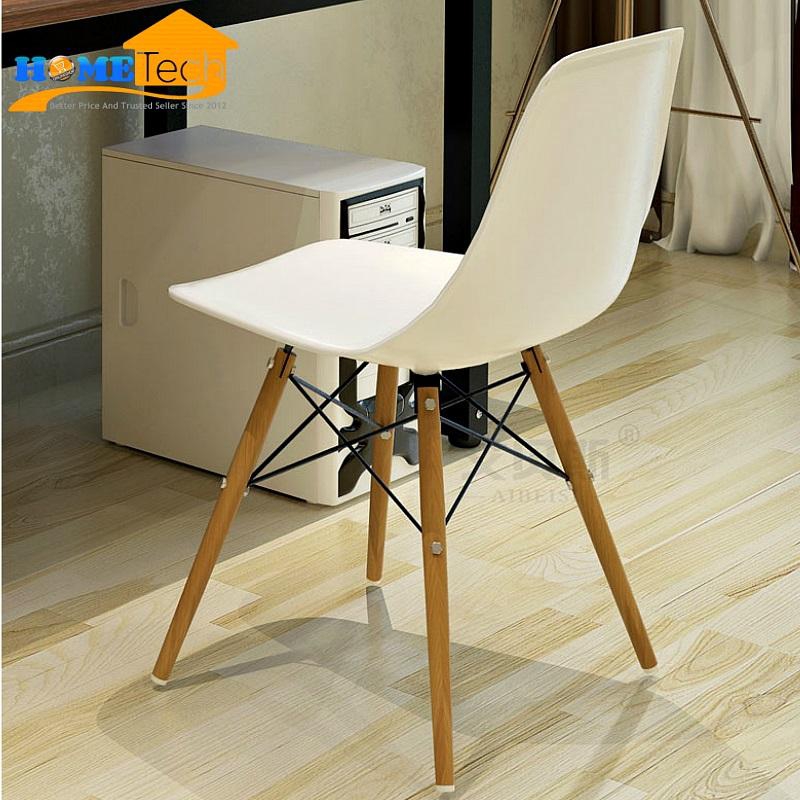 Luxury Modern Leisure Cafe Restaurant PP Dining chair (White)