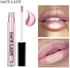 1 Piece Lip Gloss Popular Colored Metallic Lip Gloss Glitter Makeup 4ml