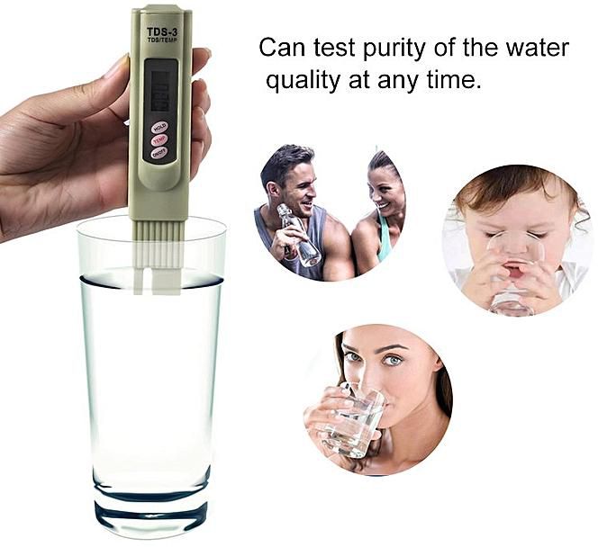 Generic TDS Water Tester Detection Digital LCD Display Water Meter Filter Tester