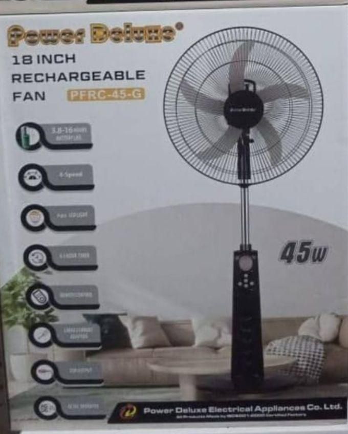 Panasonic 18" Rechargeable Standing Fan With Remote
