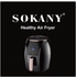 Sokany Digital Healthy Air Fryer,1500 Watt, 5 Liters, Black - SE-3011