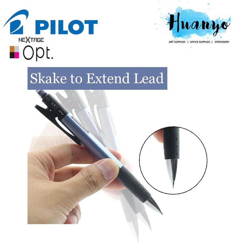 Pilot Nextage OPT Shaker Mechanical Pencil 0.5MM (12 Colors)