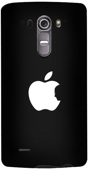Stylizedd LG G4 Premium Slim Snap case cover Matte Finish - Steve's Apple - Black
