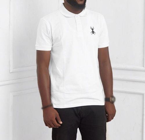 Men's Top With Free Face Cap - White