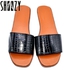 Shoozy Fashionable Slippers - Black