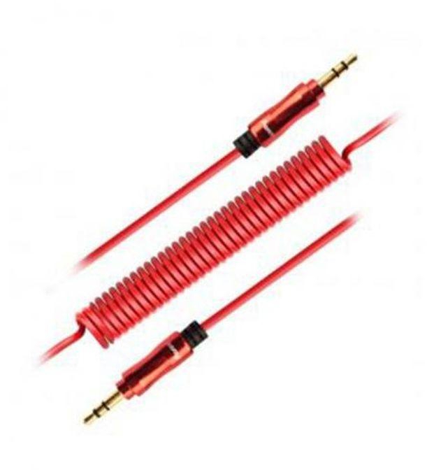 Pioneer KX3306 Audio Cable Aux 3.5mm Spring 1.8 M -Red