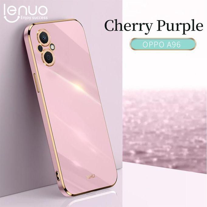 Lenuo for OPPO Reno7 Z 5G 6D Plating Soft Silicone Phone Case