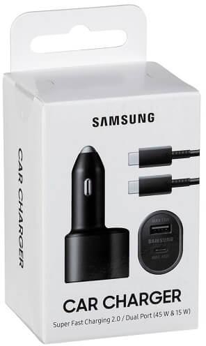 Samsung Car Charger Super Fast 45w