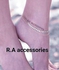 RA accessories Women Anklet - Chinese Gold - Silvery - With Copper