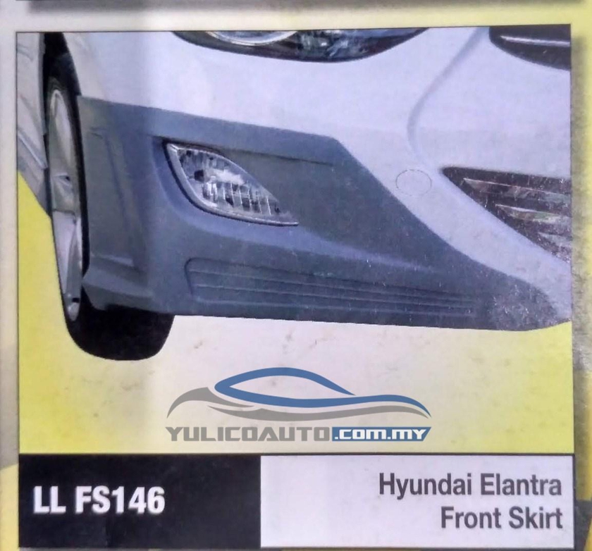 Yulicoauto Hyundai Elantra Front Skirt [FRP]