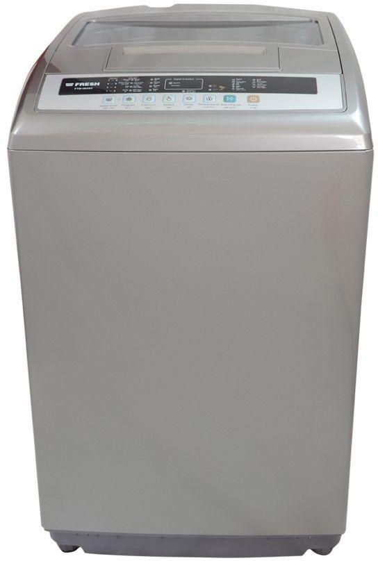 Fresh Digital Top Loading Washing Machine 8070 - 8 Kg - Silver