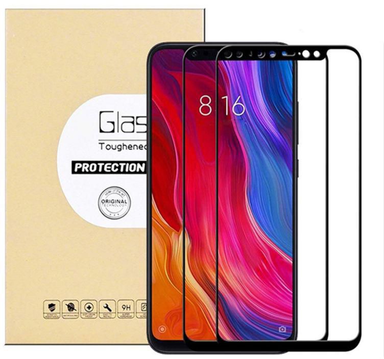 5D Tempered Glass Screen Protector For Xiaomi Mi 8 Pro Clear