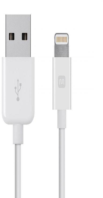 IPhone 5/6 USB charger cable - White