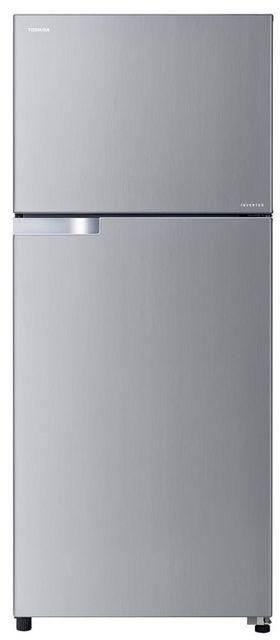 Toshiba Refrigerator Inverter No Frost 395 Liter, Silver GR-EF51Z-FS