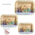 High Quality Ramadan Trays (imported), 3 Pcs Of Different Sizes