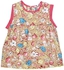 ليتل مارك فستان للاطفال مقاس 4 , بيج -  W15126Z404A