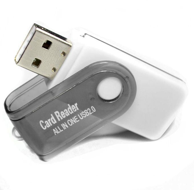 USB 2.0 Card Reader - Black