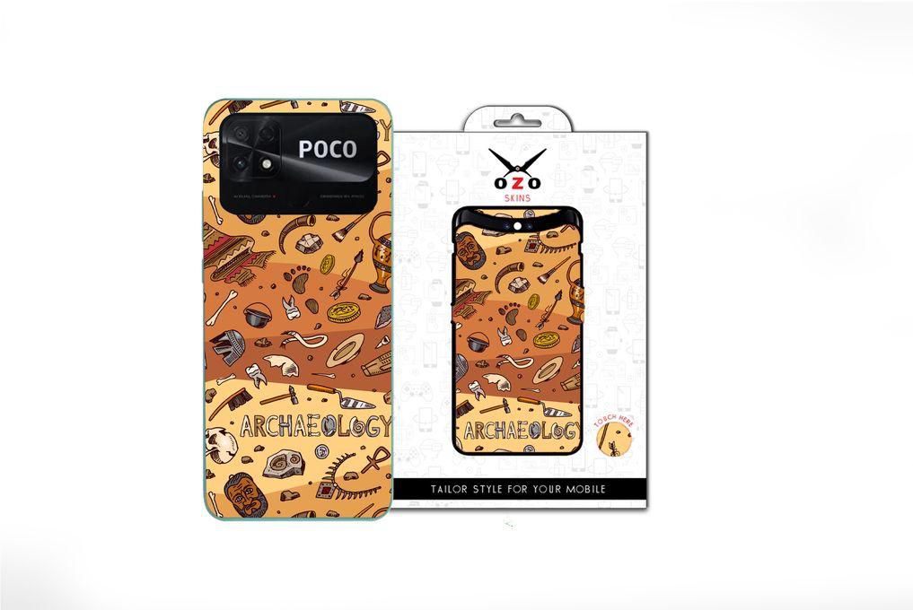 OZO Skins OZO Skins Archeology Tools Science (SE169ATS) For Xiaomi Poco C40