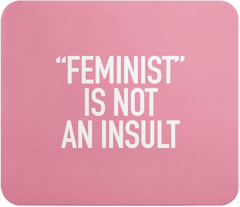 Feminist Mouse Pad -Rubber