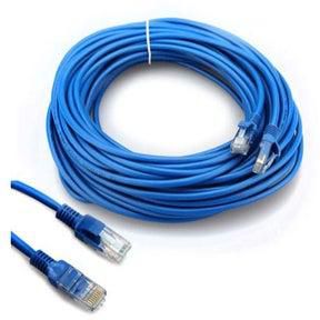 10 Meter Internet Cable Blue Patch Pc RJ45 Cat5e Ethernet Network Lan