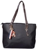 Generic Black PU Leather Handbag