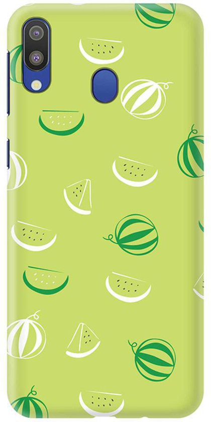 Matte Finish Slim Snap Case Cover For Samsung Galaxy M20 Watermelon Bits