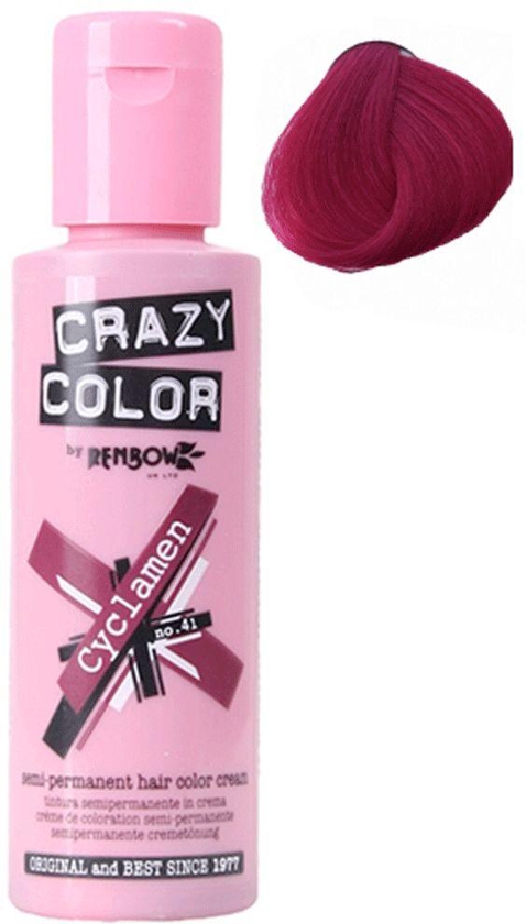 crazy color temporary hair color cyclamen