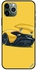 غطاء حماية واقي لهاتف أبل آيفون 11 برو أصفر/أسود