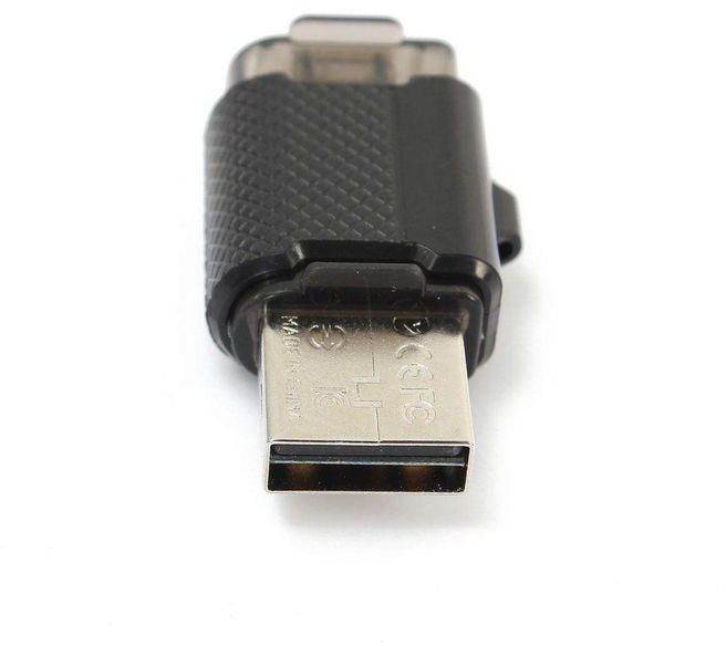 16GB Black 2in1 Micro USB/USB 2.0 Flash Drive Memory Stick Pen OTG Function