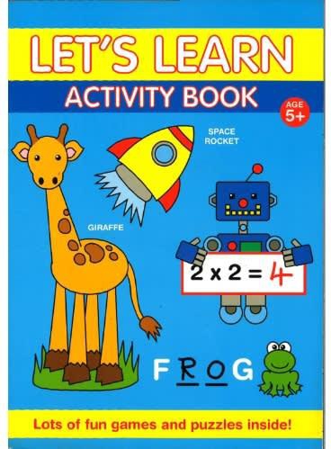 Let's Learn - Activity Book, Blue