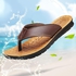 Men's Sandals Real Leather Summer Casual Shoes Beach Slippers