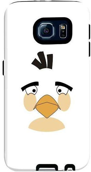 Stylizedd Samsung Galaxy S6 Dual Layer Tough Case Cover Gloss Finish - Matilda Angry Birds