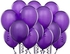 Purple Balloons 100pcs