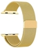 Apple Watchband 45mm/44mm/42mm Milanese Apple Watch Strap for Apple Watch All Series Champagne Gold