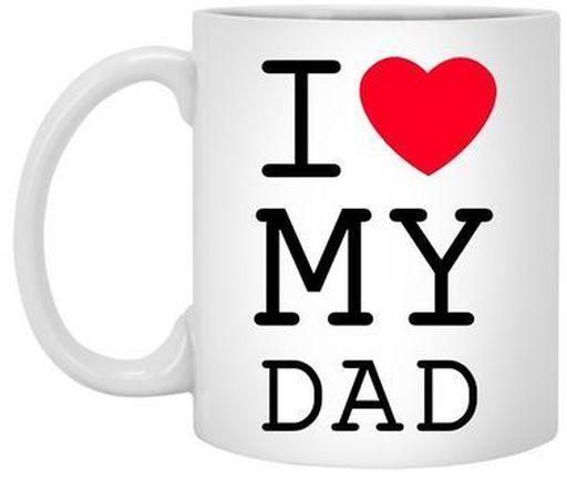 I Love My Dad Mug - 250Ml - White
