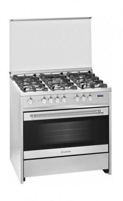 Meireles G 9558 90x60 5 Burner Gas Oven - Stainless Steel