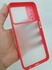 Realme 7 Shockproof Push Pull Camera Protection Case - Red