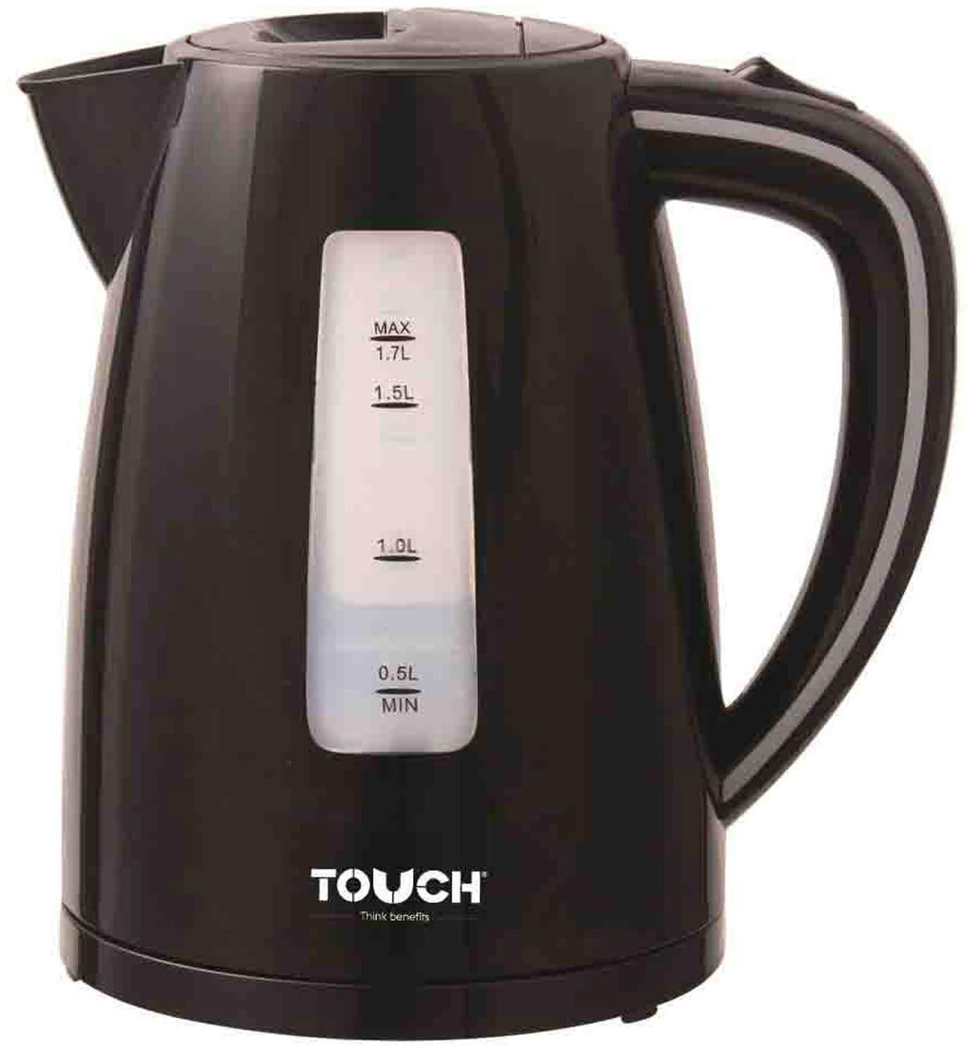 Touch Electric Kettle - 1.7 Liter - 2200 Watt - Black - 40306