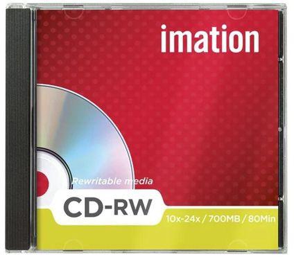 Imation CD-RW 700MB 52X Jewel Case Rewritable - 1 Pc