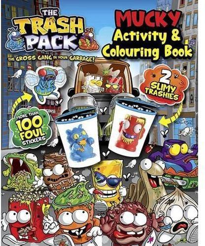 The Trash Pack Mucky Activity and Colouring Book