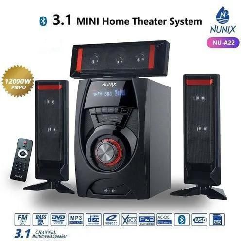 Nunix NU-A22 Multimedia Speaker System 3.1CH