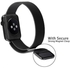 2 Pcs Replacement Magnetic Stainless Steel Metal Wristband Strap For Apple Watch 42mm/44mm