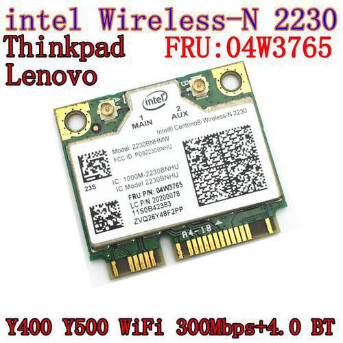enhed mørk Metode Generic Intel Centrino Wireless-N 2230 wireless Bluetooth 4.0 Wifi N2230  300M mini pcie card 04w3765 for Y400 Y500 intel 2230( ) price from jumia in  Kenya - Yaoota!