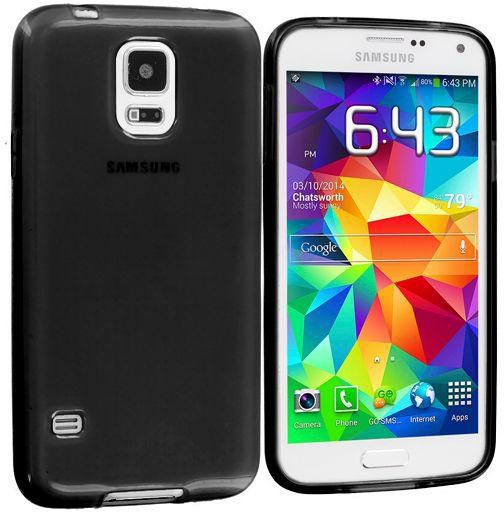 Margoun thin 0.3mm cover case for Samsung Galaxy S5 i9600 Frosted Black