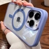 IPhone 12 Pro Max (6.7 Inch) MagSafe Case With Colored Sides - Clear / Sira Blue